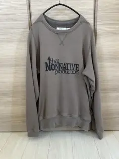 nonnative ノンネイティブ　スウェット