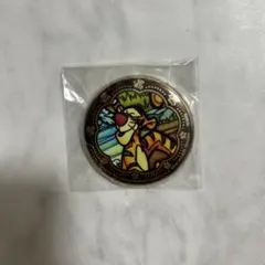 くまのプーさん ステンドグラス風 缶バッジ ティガー