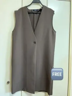 レディース　ベスト　ジレワンピース