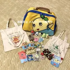 定価2.5万 ふなっしーボストンバッグ オマケ付き てのりぬいぐるみ まとめ売り