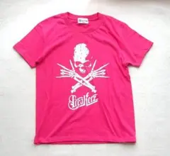 エドウィン　スカル　半袖Tシャツ　ピンク　Mサイズのサムネイル