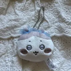 ハチワレ マスコットミラー リボン