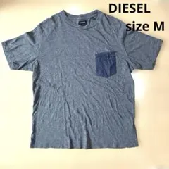 DIESEL ディーゼル　半袖　Tシャツ　グレー系　Mサイズ