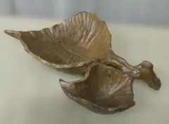 ☆期間特価！レトロ 希少【ウッド ボール/リーフトレイ/オブジェ/インテリア】