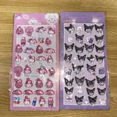 ボンボンドロップ風シール マイメロディ クロミちゃん