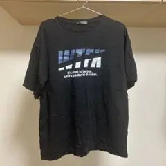ロゴプリント 半袖Tシャツ ブラック