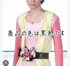 仮面ライダーW フィリップ　WINDSCALE 白黒ドット柄 長袖Tシャツ L