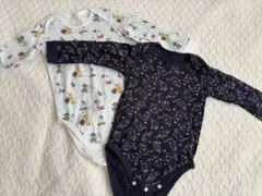 ロンパース　2枚セット　ムーミン柄