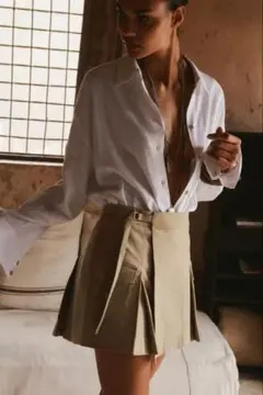 ★ZARA ザラ カーゴスカートパンツ ベージュ S★