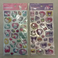 サンリオ　ポップデコパーティ　シール　マイメロ　クロミ　キティ