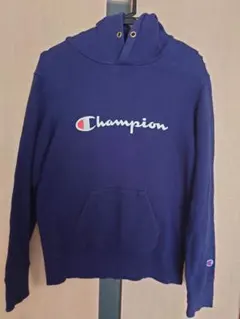 Champion ネイビー パーカー 160センチ