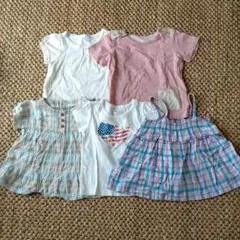 まとめ売り ５点セット 女の子 トップス 90
