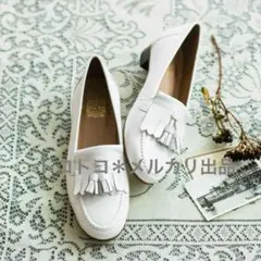 ★ FELLISIMO / leather shoes 25.5cmのサムネイル