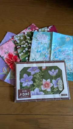 【新品】レディースハンカチ5枚セット