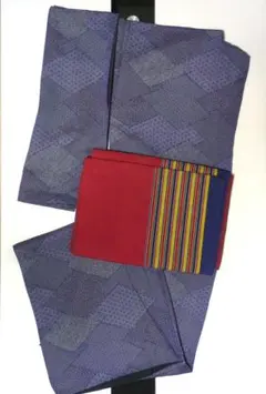 【美品】着物　古着　小紋