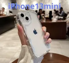 iPhone13mini インスタ映え 韓国デザイン クリア ケース