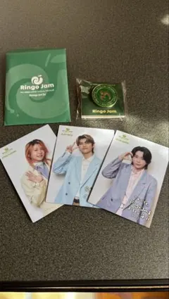 Ringo Jam フォトカード&ピンバッジセット