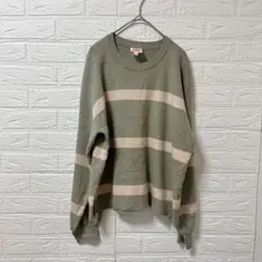 So Me [L] グリーン ニット ピスタチオカラー 春色ニット