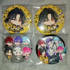 めておら spring 春グッズ 缶バッジ 明雷らいと デフォ