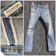 【美品】RON HERMAN DENIM セルビッチ ホワイト デニム 34 美品】RON HERMAN DENIM セルビッチ ホワイト デニム 34 - メルカリ
