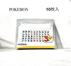 新品 3coins スリコ スリーコインズ ポケモン ビニール巾着 10枚入