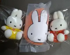 ❤ミッフィー❤ふわふわクッション＆ぬいぐるみ２個　　❀✿新品・未開封!!✿❀