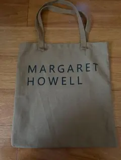 MARGARET HOWELL トートバッグ キャンバス ベージュのサムネイル