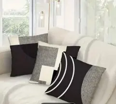 幾何学模様 クッションカバー 45cm