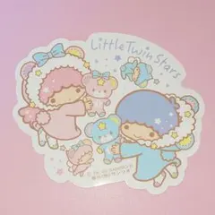 【非売品】サンリオ キキララ ステッカー 45周年限定 リトルツインスターズ