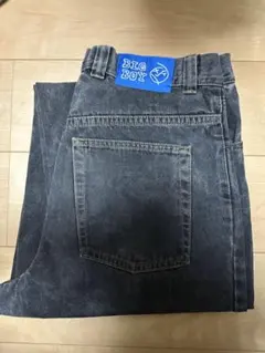 BIG BOY ダークグレー ストレートジーンズ