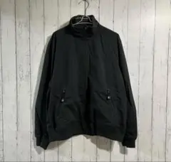 FRED PERRY ブラック ナイロンジャケット XL