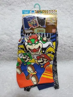 【 新品未着用 】 スーパーマリオ ボクサーパンツ 2枚組 120