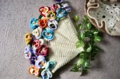 【月3名限定】オーダーメイド　パンジーブランケット　プレゼント お祝い　ギフト