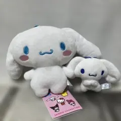 シナモロール　がま口ポーチ、マスコット