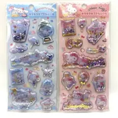 【正規品】キラキラカプセルシール サンリオ キティ シナモン