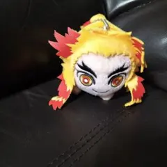 鬼滅の刃　煉獄杏寿郎　エクストラ寝そべりキーチェーンマスコット