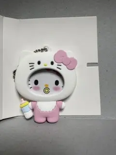 サンリオ　フォトバッジ付きマスコット ハローキティ