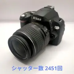 美品】Nikon D60 ダブルズームキット（標準レンズ &望遠レンズ