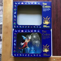 ディズニーランド空き缶とポストカードのセット