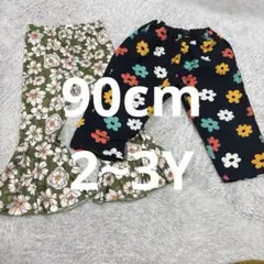 BREEZE SHEIN 花柄　パンツ　90cmと2〜3Y
