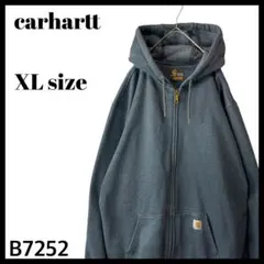 カーハート フルジップ スウェットパーカー フーディー ダークグレー 灰色 XL