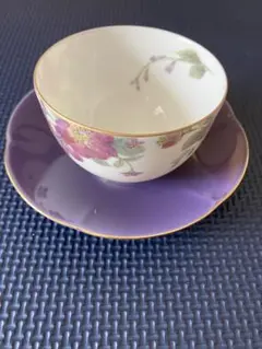 【未使用】前畑陶器 庫山窯 湯呑み カップ＆ソーサー 5客セット　※外箱なし