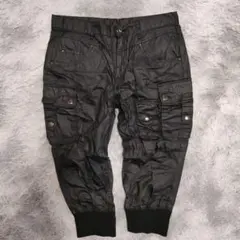00s Archive Y2K cargo pants スタッズ　コーティング