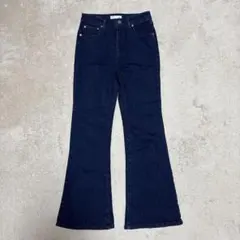 JEANASIS ブーツカットデニム Mサイズ ダークブルー