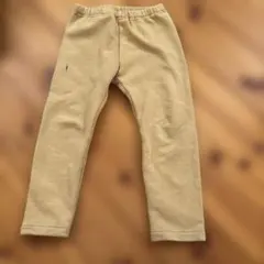 ベージュ フリースパンツ サイズ100