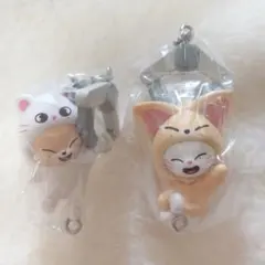 SKZOO つまんでつなげてマスコット　ジニレット フォクシニー セット