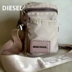 DIESEL Y2K ショルダーバッグ 肩掛け 斜め掛け ナイロン ピンク