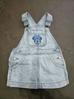 Disney デニムジャンバースカート ミニー　18-24ヶ月　GAP