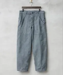 実物 USED スイス軍 1980年代 ヴィンテージ デニムワークパンツ　後期型