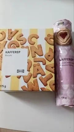 IKEA KAFFEREP ビスケット 2種セットのサムネイル